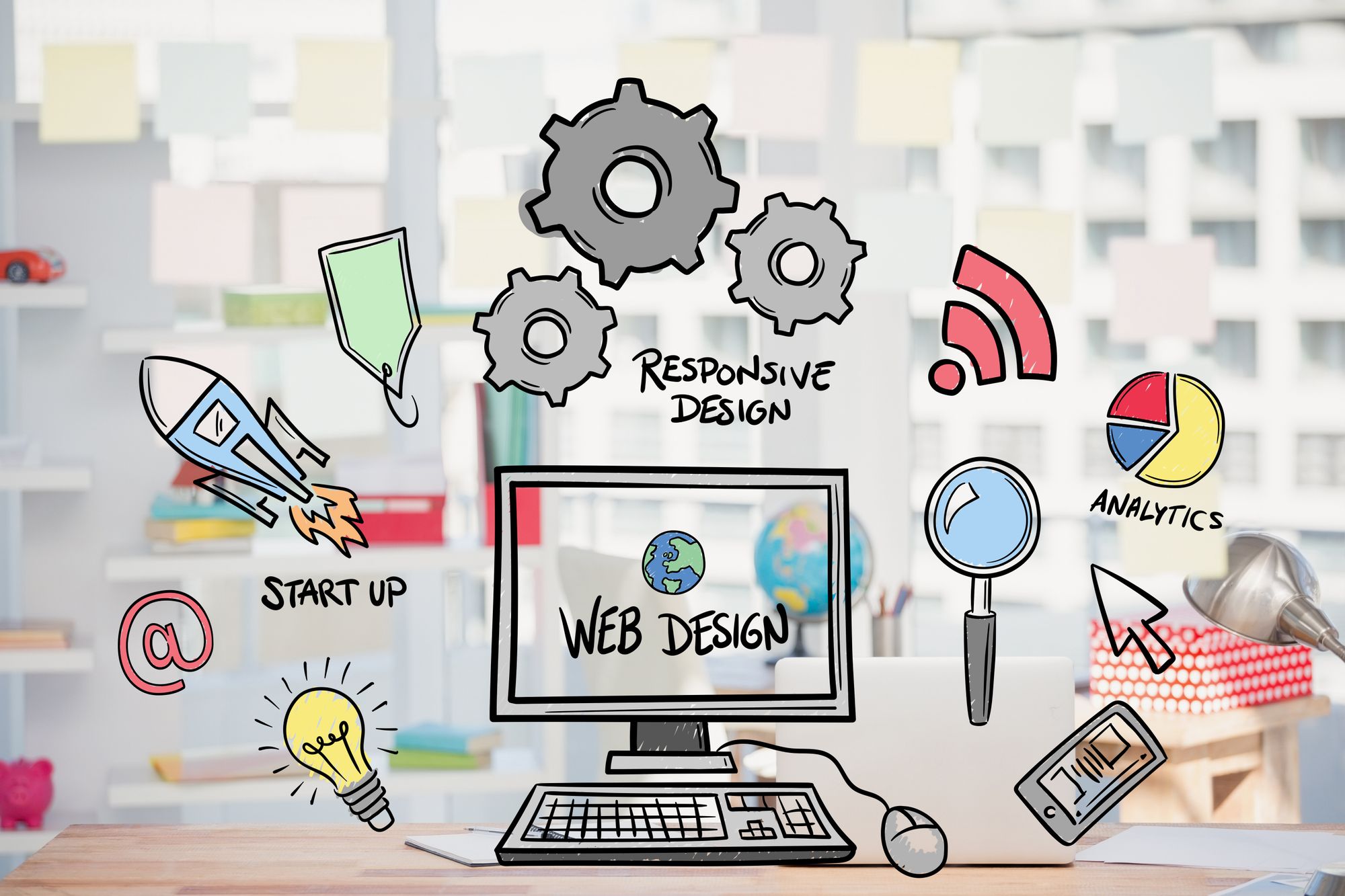 Web Development Illustration